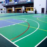 epoxy lantai sporthall